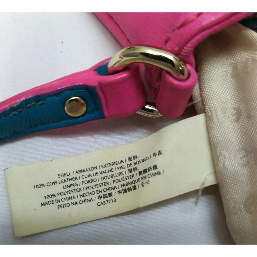 Kate Spade New York Pink Leather Turnlock Flap Closure Crossbody Bag